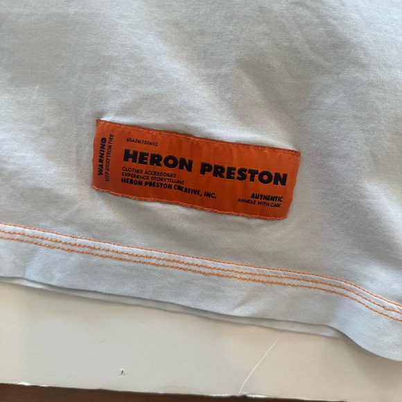 Heron Preston - flames shirt - men’s medium - Picture 4 of 4